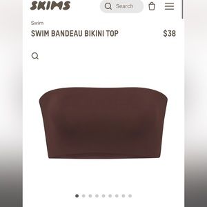 Skims swim top